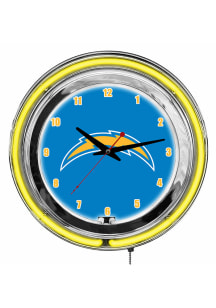 Los Angeles Chargers 14 Inch Neon Wall Clock