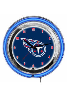 Tennessee Titans 14 Inch Neon Wall Clock