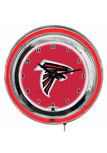 Atlanta Falcons 14 Inch Neon Wall Clock
