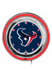 Houston Texans 14 Inch Neon Wall Clock