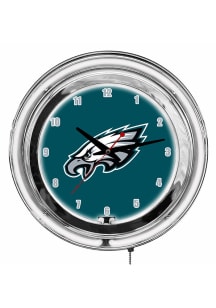 Philadelphia Eagles 14 Inch Neon Wall Clock