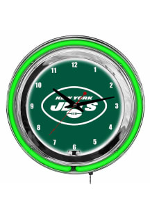 New York Jets 14 Inch Neon Wall Clock