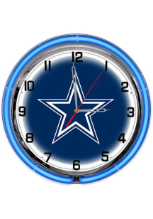 Dallas Cowboys 18 Inch Neon Wall Clock