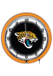 Jacksonville Jaguars 18 Inch Neon Wall Clock