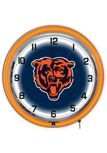 Chicago Bears 18 Inch Neon Wall Clock