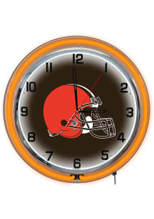 Cleveland Browns 18 Inch Neon Wall Clock