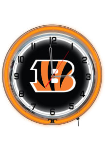 Cincinnati Bengals 18 Inch Neon Wall Clock