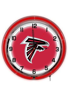 Atlanta Falcons 18 Inch Neon Wall Clock