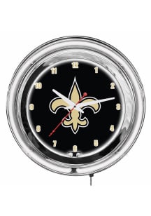 New Orleans Saints 18 Inch Neon Wall Clock