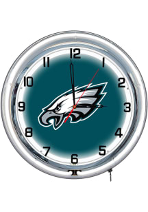Philadelphia Eagles 18 Inch Neon Wall Clock