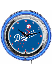 Los Angeles Dodgers 14 Inch Neon Wall Clock