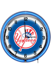 New York Yankees 18 Inch Neon Wall Clock
