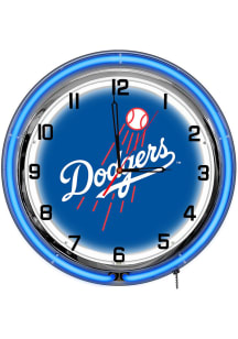 Los Angeles Dodgers 18 Inch Neon Wall Clock
