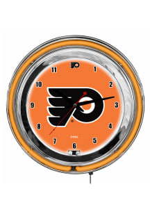 Philadelphia Flyers 14 Inch Neon Wall Clock