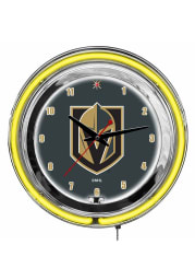 Vegas Golden Knights 14 Inch Neon Wall Clock