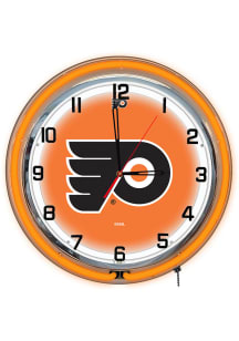 Philadelphia Flyers 18 Inch Neon Wall Clock