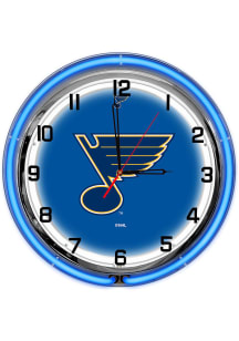 St Louis Blues 18 Inch Neon Wall Clock