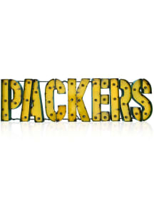 Green Bay Packers Recycled Metal Marquee Sign