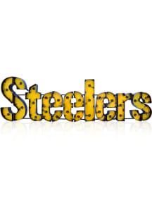 Pittsburgh Steelers Recycled Metal Marquee Sign