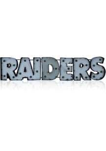 Las Vegas Raiders Recycled Metal Marquee Sign