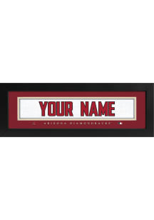 Imperial Arizona Diamondbacks Personalized Jersey Name Plate Sign