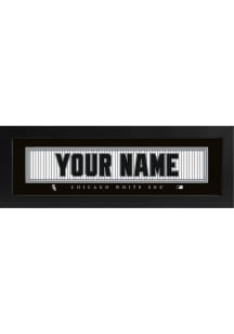 Imperial Chicago White Sox Personalized Jersey Name Plate Sign