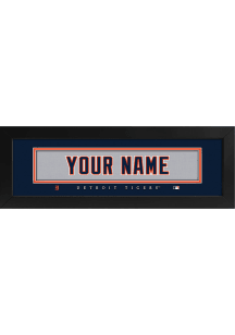 Imperial Detroit Tigers Personalized Jersey Name Plate Sign