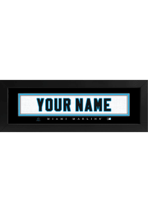 Imperial Miami Marlins Personalized Jersey Name Plate Sign