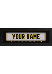Imperial Pittsburgh Pirates Personalized Jersey Name Plate Sign