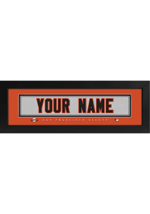 Imperial San Francisco Giants Personalized Jersey Name Plate Sign