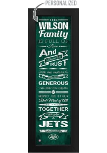 Imperial New York Jets Personalized Family Sign