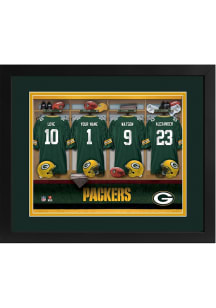 Imperial Green Bay Packers Personalized Locker Room Sign