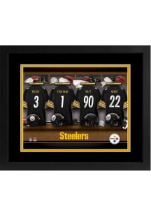 Imperial Pittsburgh Steelers Personalized Locker Room Sign