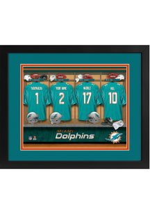 Imperial Miami Dolphins Personalized Locker Room Sign