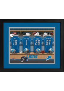 Imperial Detroit Lions Personalized Locker Room Sign