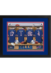 Imperial Buffalo Bills Personalized Locker Room Sign