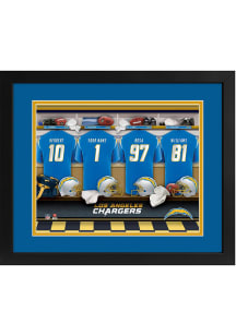 Imperial Los Angeles Chargers Personalized Locker Room Sign