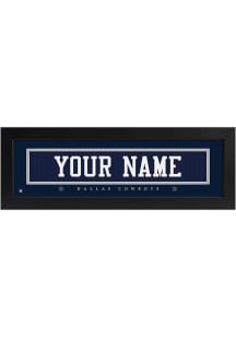 Imperial Dallas Cowboys Personalized Jersey Name Plate Sign