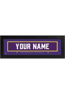 Imperial Minnesota Vikings Personalized Jersey Name Plate Sign