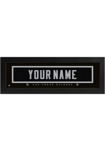 Imperial Las Vegas Raiders Personalized Jersey Name Plate Sign