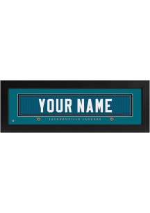 Imperial Jacksonville Jaguars Personalized Jersey Name Plate Sign