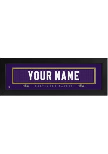 Imperial Baltimore Ravens Personalized Jersey Name Plate Sign