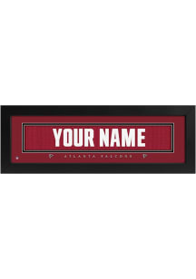 Imperial Atlanta Falcons Personalized Jersey Name Plate Sign