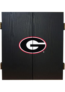 Georgia Bulldogs Fans Choice Set Dart Board Cabinet