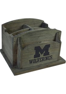 Michigan Wolverines Rustic Desk Accessory