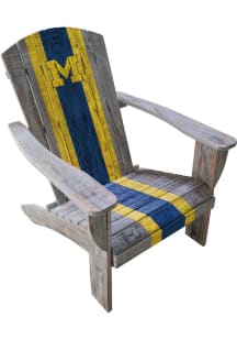 Michigan Wolverines Adirondack Beach Chairs