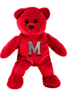 Maryland Terrapins Forever Collectibles  Solid Bear Plush - Red