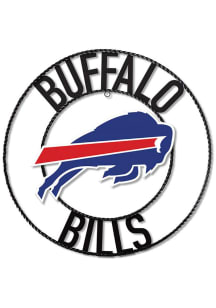 Buffalo Bills 24 in Wrought Iron Wall Wall Art
