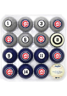 Chicago Cubs Logo Billiard Balls