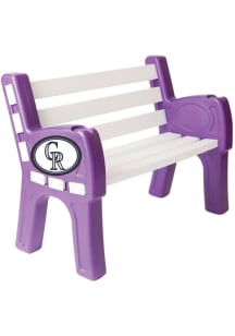 Colorado Rockies Outdoor Bench